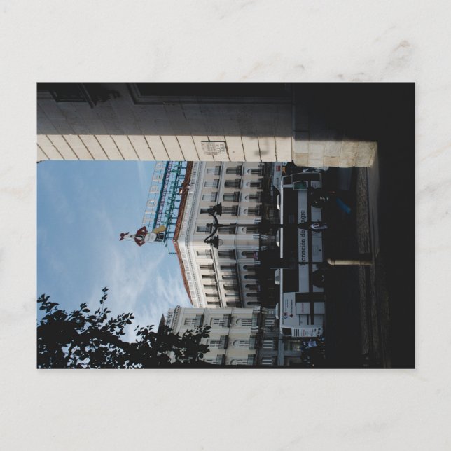 Postal Madrid España puerta del Sol Postkarte (Vorderseite)