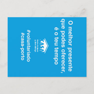 Postal - O melhor presente Postkarte