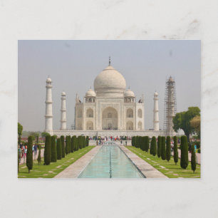 Postal Taj Mahal, Indien Postkarte