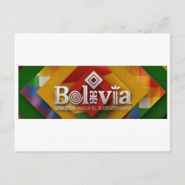 Postal Unidos hacia el bicentenario Postkarte