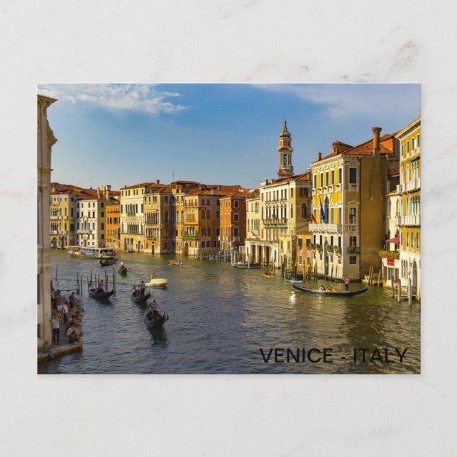 postal Venecia, Italia Postkarte (Vorderseite)