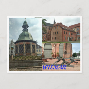 POSTAL WISMAR POSTKARTE