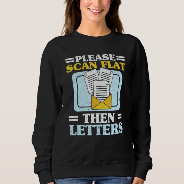 Postal Worker Mailman Delivery Shipment Mail Escor Sweatshirt (Vorderseite)