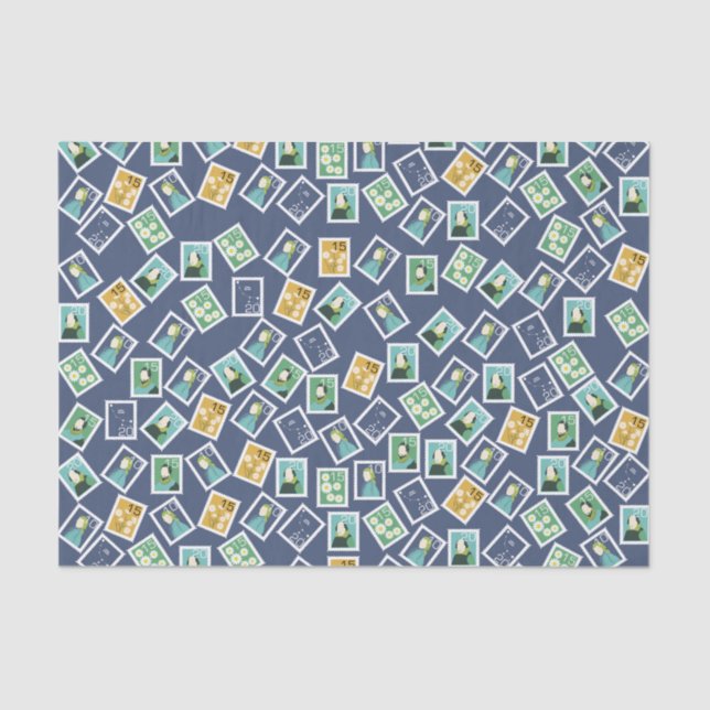 Postal Worker Tissue Paper Seidenpapier (Vorderseite)