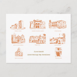 Postal Zona Colonial, Santo Domingo, Rep. Dom. Postkarte