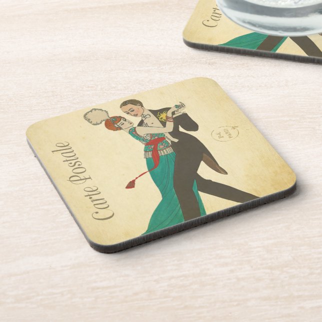Postale Posta Coaster Getränkeuntersetzer (Linke Seite)