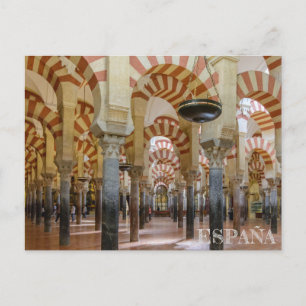 postalische Moschee von Córdoba in Andalusien, Postkarte