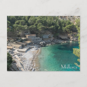 Postamt von Sa Calobra en Mallorca Postkarte