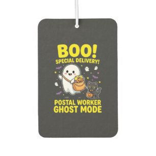 Postangestellter Geist Modus Halloween Design_1 Autolufterfrischer