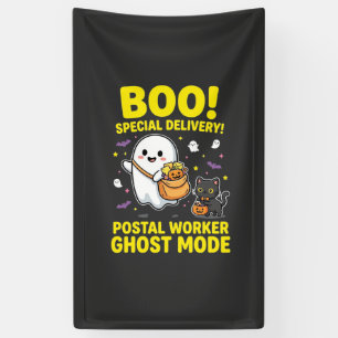 Postangestellter Geist Modus Halloween Design_1 Banner