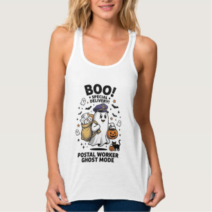 Postangestellter Geist Modus Halloween Lieferung D Tank Top