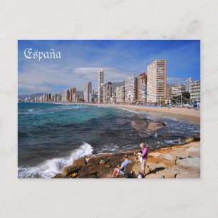 Postanzeige de Benidorm en la ciudad de Alicante Postkarte