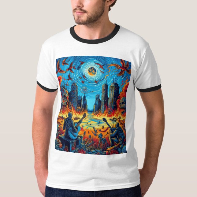 Postapokalyptische Serenade T-Shirt (Vorderseite)