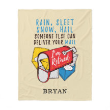 Postarbeiter-Altersvorsorge Mailman Personalisiert