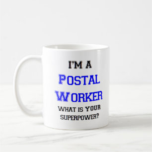 Postarbeiter Kaffeetasse