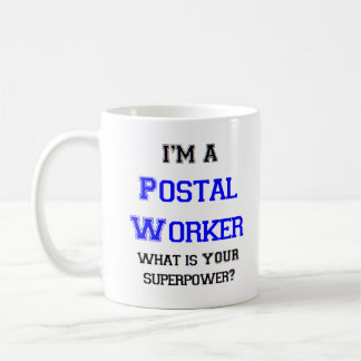 Postarbeiter Kaffeetasse