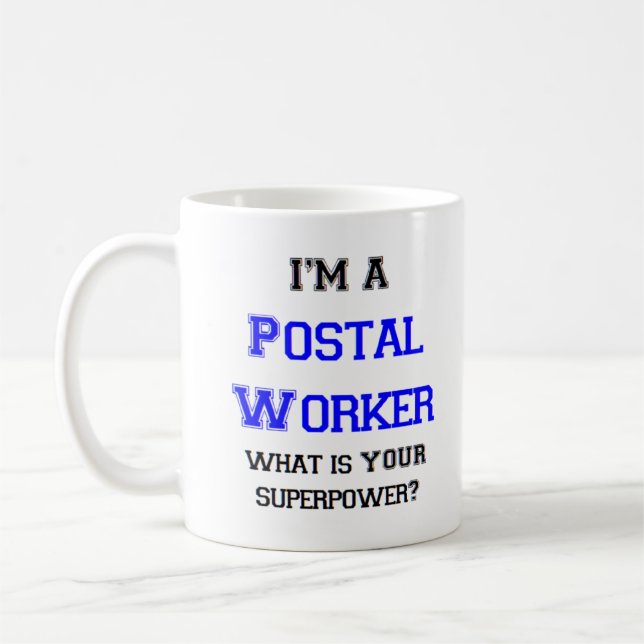 Postarbeiter Kaffeetasse (Links)