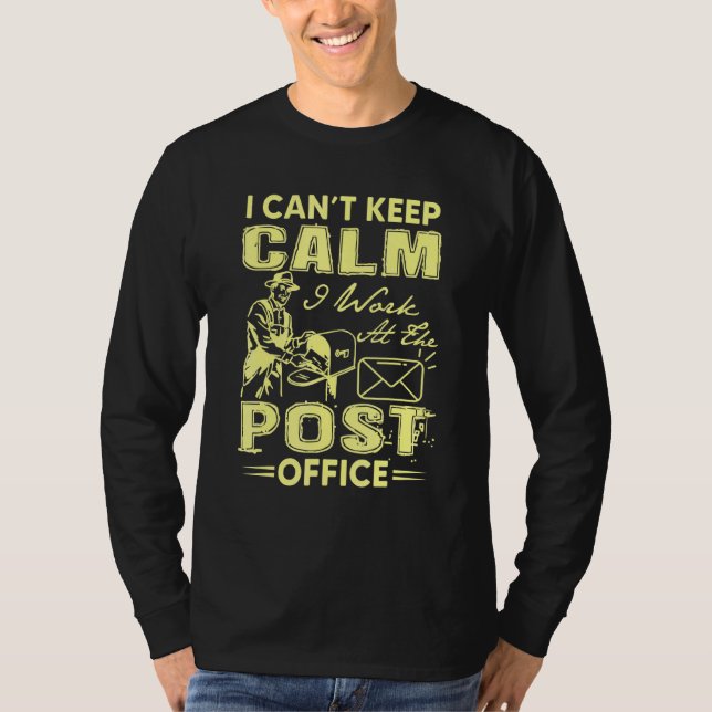 Postarbeiter Mail Carrier Mailman Post Office T-Shirt (Vorderseite)
