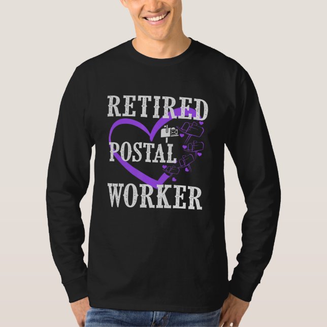 Postarbeiter Mailman-Altersversorgung 2 T-Shirt (Vorderseite)