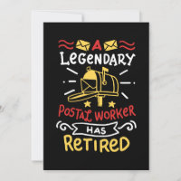 Postarbeiter Mailman-Altersvorsorge-Geschenk