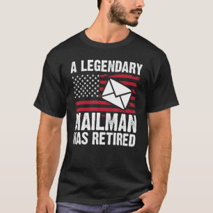 Postarbeiter Mailman Mail Carrier Mail La T-Shirt