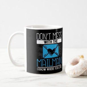 Postarbeiter nicht mit dem Mailman durcheinander b Kaffeetasse