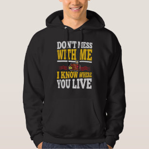 Postarbeiter-Postbote und Postbeförderungskostüm Hoodie