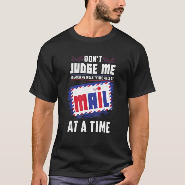 Postarbeiter Postman Mailman T-Shirt (Vorderseite)