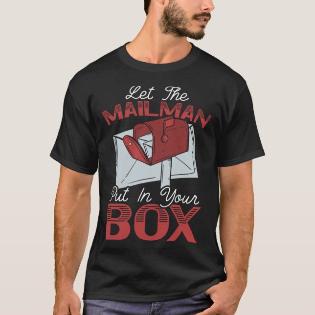 Postarbeiter Postversand Mail Escor T-Shirt (Vorderseite)