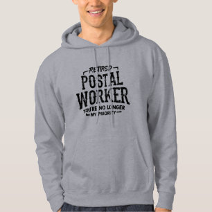 Postarbeiterruhestand Mailman Funny Hoodie
