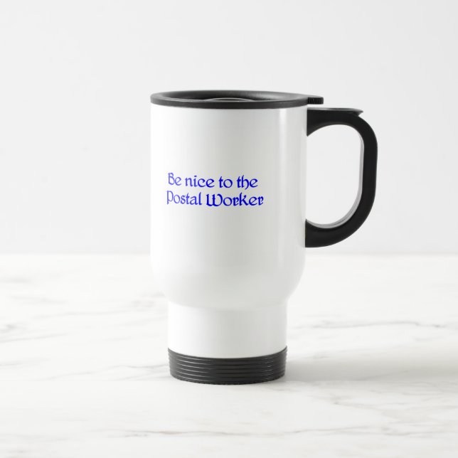 Postarbeitskraft-Tasse Reisebecher (Rechts)