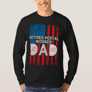 Postbeamter im Ruhestand Erfolg Briefträger Ruhest T-Shirt