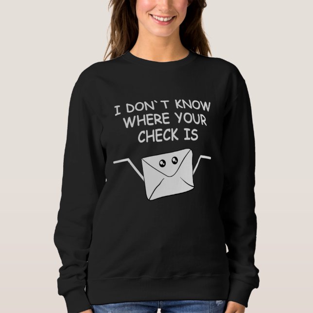 Postbeamter Postleben Zustellung Briefträger Sweatshirt (Vorderseite)
