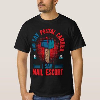 Postbeförderer Postfach Postmahnzustellung T-Shirt