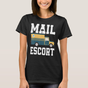 Postbegleiter Postbote US Postzusteller Wo T-Shirt