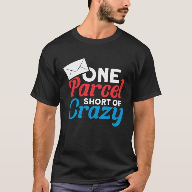 Postbote Briefträger Postzusteller T-Shirt (Vorderseite)