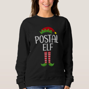 Postbote-Eltern-Kind-Matching-Gruppe-Weihnachtsfei Sweatshirt
