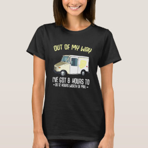 Postbote Postman Postman Postpost O T-Shirt