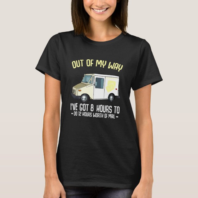 Postbote Postman Postman Postpost O T-Shirt (Vorderseite)