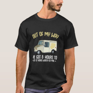 Postbote Postman Postman Postpost O T-Shirt