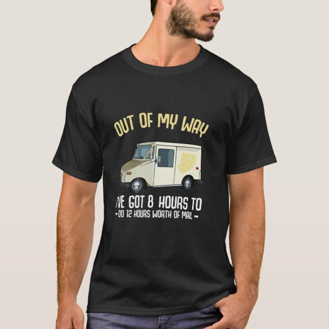 Postbote Postman Postman Postpost O T-Shirt (Vorderseite)