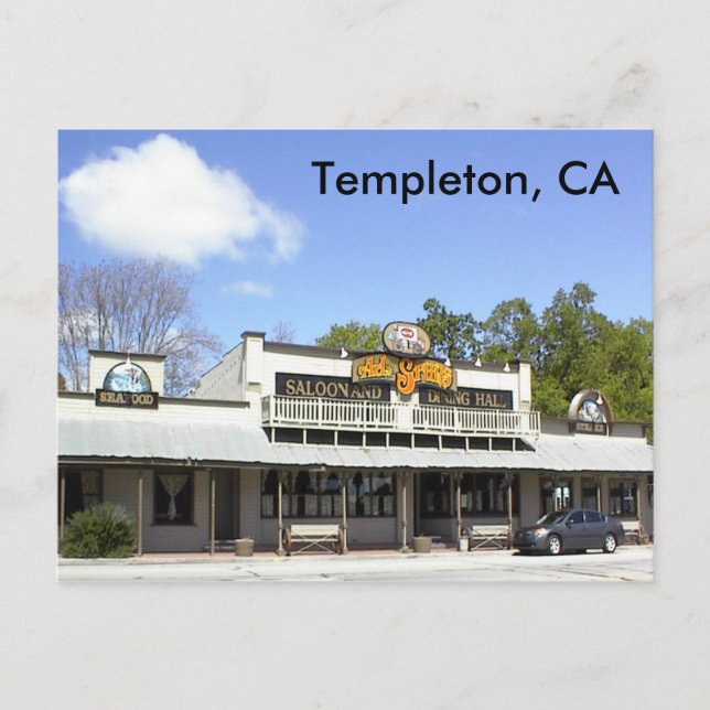 Postcard-AJ-Spurs, Templeton, CA Postkarte (Vorderseite)