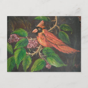 Postcard Ann Hayes Painting Kardinal Postkarte