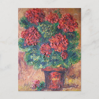 Postcard Ann Hayes Painting Red Beauty Postkarte