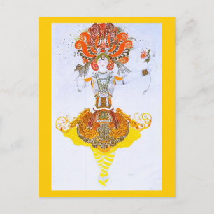 Postcard-Art des Mode-Baksts 9 Postkarte