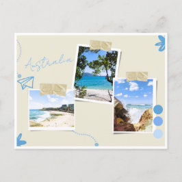 Postcard Australia Beaches Feiertagspostkarte