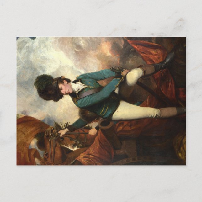 Postcard Banastre Tarleton von Joshua Reynolds Postkarte (Vorderseite)