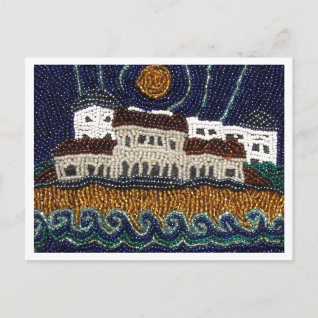 Postcard Beat Art Bondi Beach Sydney Australien Postkarte (Vorderseite)