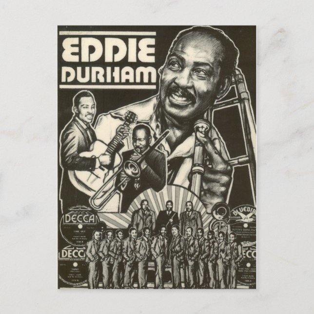 Postcard BigBand-Montage Postkarte (Vorderseite)