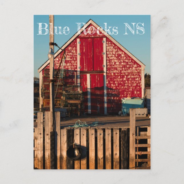 Postcard - Blue Rocks NS Postkarte (Vorderseite)